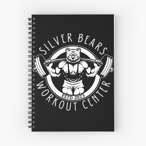 Item preview, Silver Bears Workout Center (white text) designed and sold by WarFX Designs.
