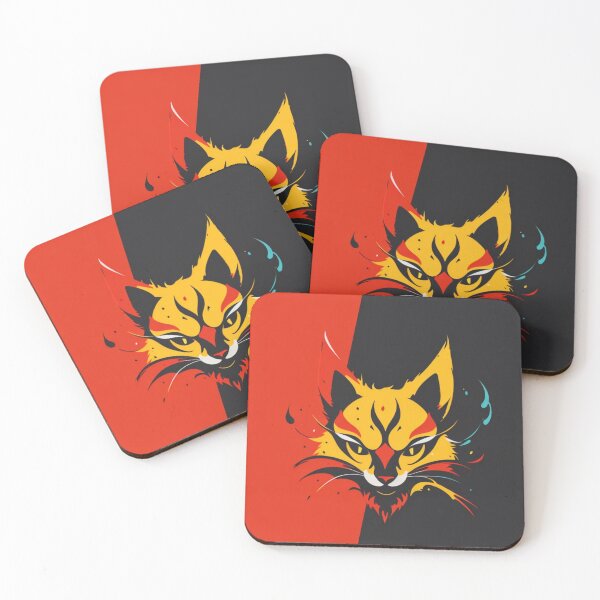 Item preview, Majestic Cat with Tiger Face designed and sold by AtiaMubeen.