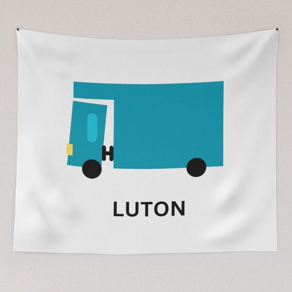 Item preview, furniture truck (with luton) blue theme v2 designed and sold by fishpressink.