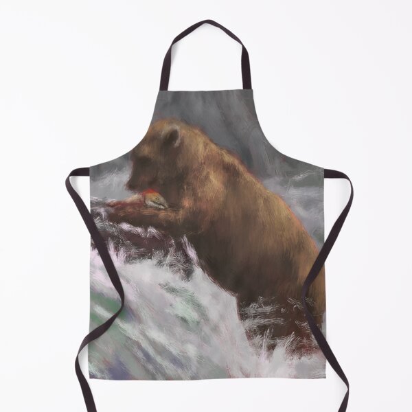 Item preview, Brooks Falls Brown Bear designed and sold by TheArtCave.