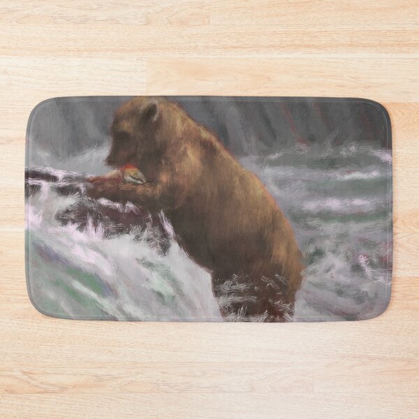 Item preview, Brooks Falls Brown Bear designed and sold by TheArtCave.
