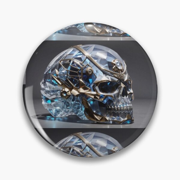 Item preview, Crystal Skull with gold designed and sold by jphillipscott.