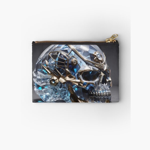 Item preview, Crystal Skull with gold designed and sold by jphillipscott.