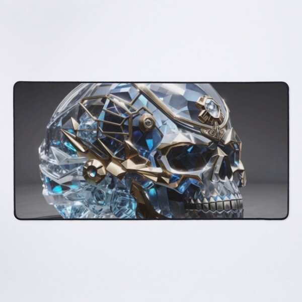 Item preview, Crystal Skull with gold designed and sold by jphillipscott.