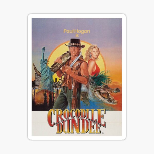 Artikel-Vorschau von Crocodile Dundee, designt und verkauft von Retro Active.
