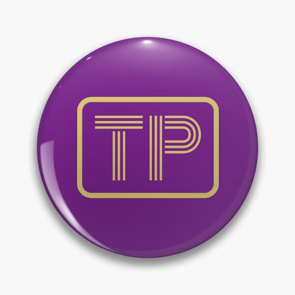 Item preview, TP Initials Gold Geometric Letters designed and sold by Jeallan Designs.