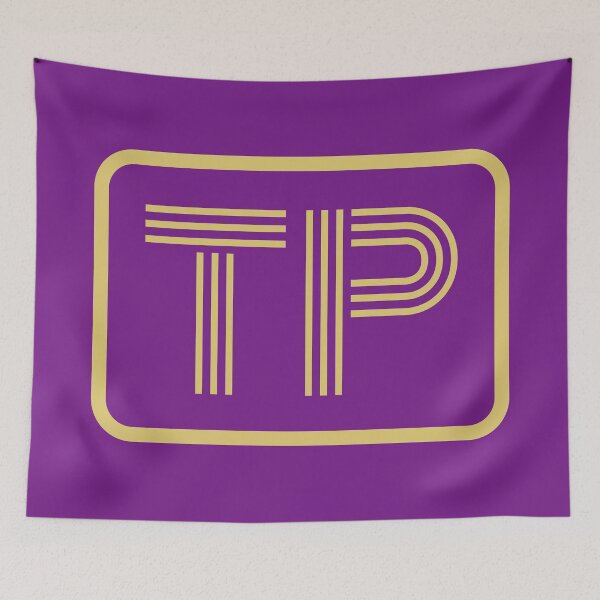 Item preview, TP Initials Gold Geometric Letters designed and sold by Jeallan Designs.