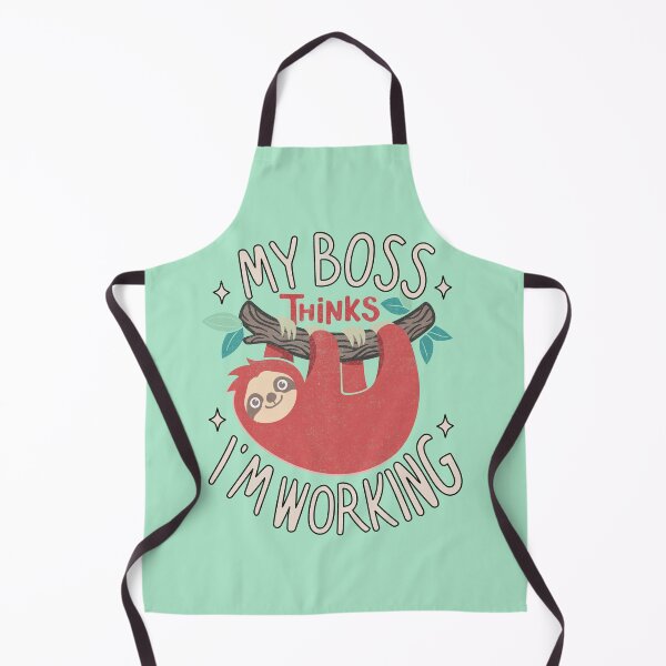 Item preview, My Boss Thinks I'm Working designed and sold by Wissam Ramadan.