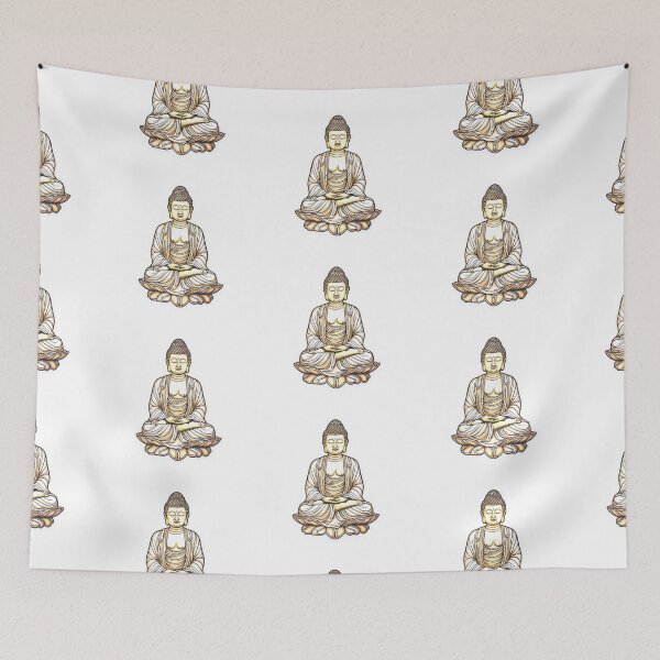 Item preview, Golden Buddha , Black White , For Meditation 3D designed and sold by MartynGrey.
