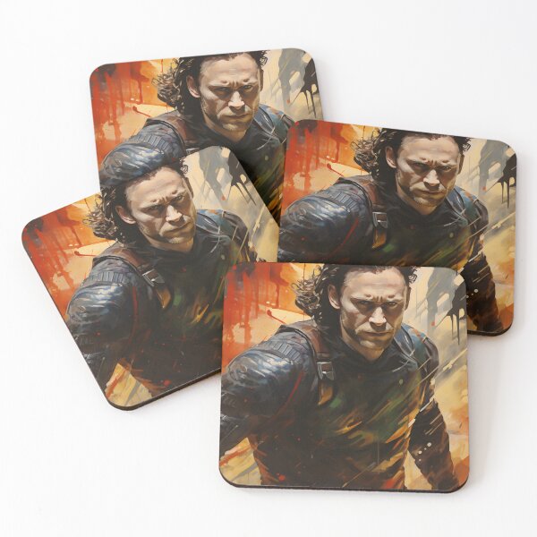 Item preview, Loki in the bifrost painting designed and sold by Charlotte Hawkins.