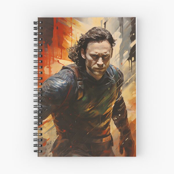Item preview, Loki in the bifrost painting designed and sold by Charlotte Hawkins.