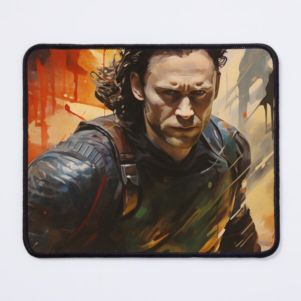 Item preview, Loki in the bifrost painting designed and sold by Charlotte Hawkins.