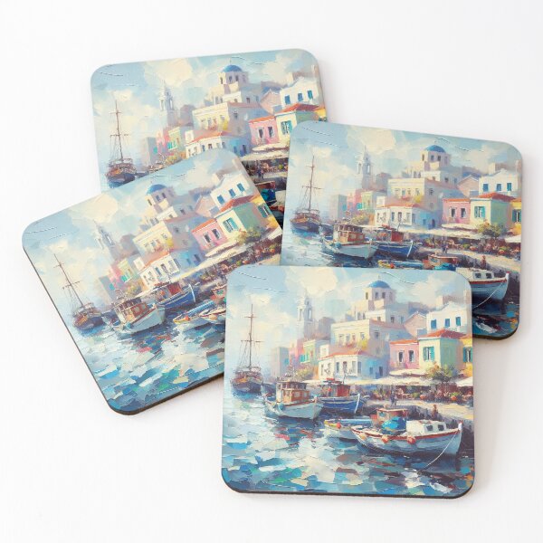 Item preview, Greek Island designed and sold by Visual Nomad Club.