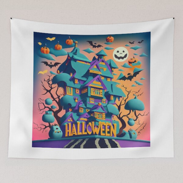 Item preview, Halloween with House designed and sold by ChanduCreater28.