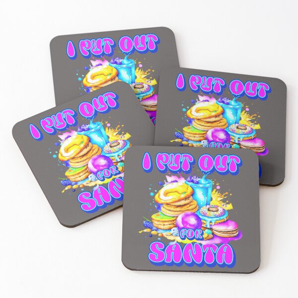 Item preview, Naughty I put out for Santa! Milk and Cookies Christmas funny sarcasm  designed and sold by GrymGear.