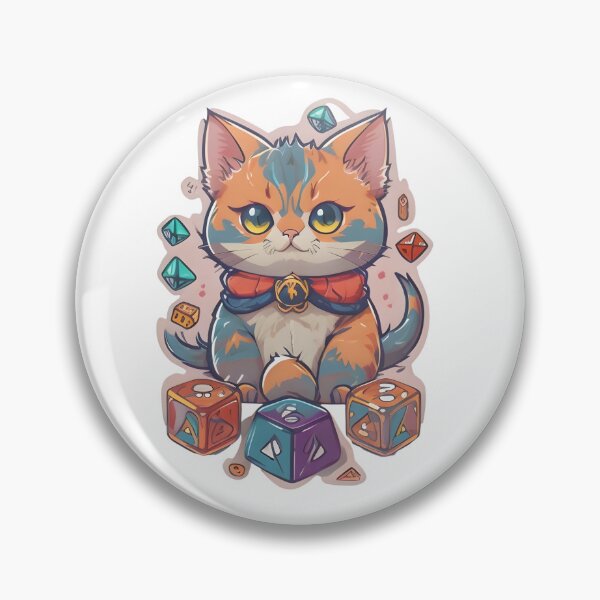 Item preview, DnD Cat Inspired designed and sold by JUSSTPRINT.