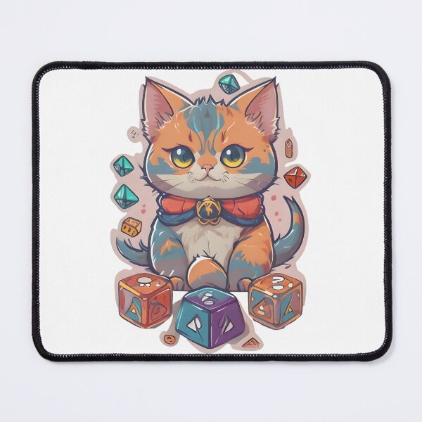 Item preview, DnD Cat Inspired designed and sold by JUSSTPRINT.