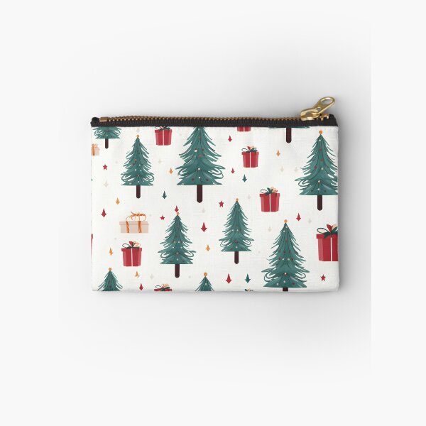 Aperçu de l'œuvre Modèle d'arbres de Noël et de cadeaux créée et vendue par SamDoesDesign.