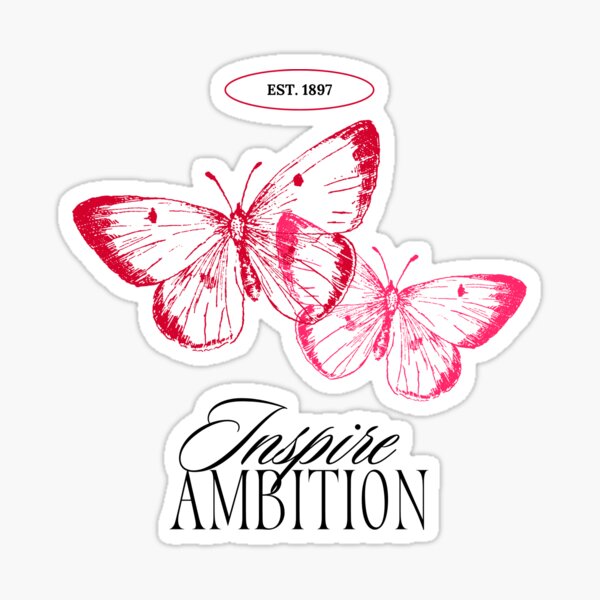 Item preview, Inspire Ambition - Butterflies  designed and sold by Jenna Cage.