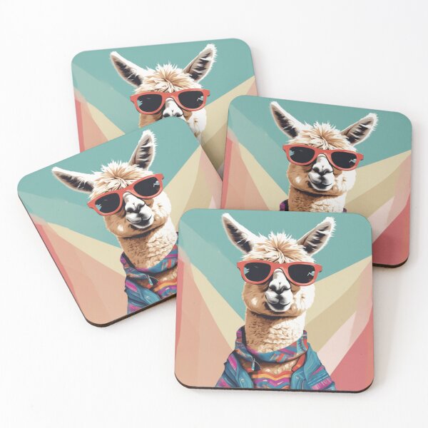 Item preview, Alpaca Wearing Sunglasses designed and sold by coopercreekco.