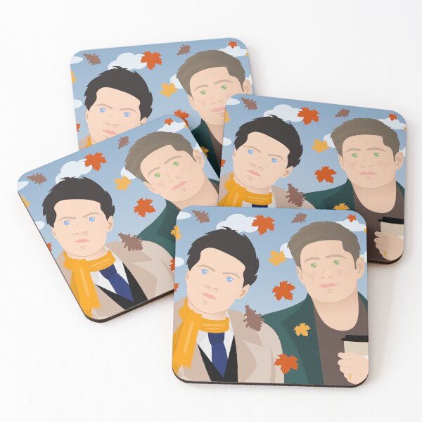 Item preview, Destiel Autumn, Dean Winchester and Castiel, Supernatural designed and sold by pomeranianshop.
