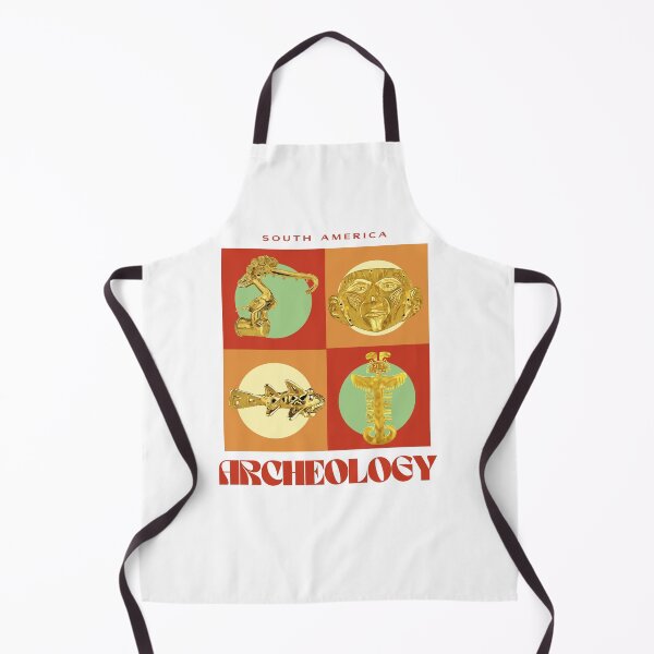 Item preview, Archeology of South America - Gold Treasures of Pre-Hispanic Cultures - Retro Design designed and sold by Carola-art.