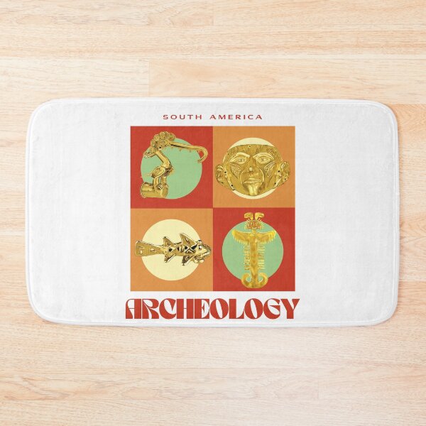 Item preview, Archeology of South America - Gold Treasures of Pre-Hispanic Cultures - Retro Design designed and sold by Carola-art.