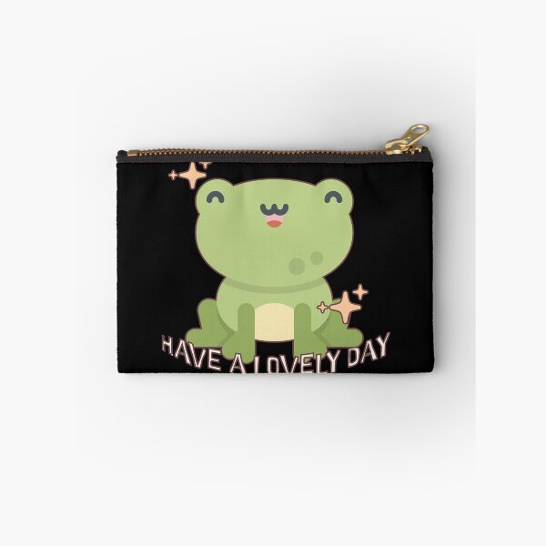 Item preview, Have A Lovely Day, Kawaii Frog designed and sold by DafraDesign.