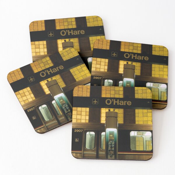 Item preview, El Station in O'Hare Chicago designed and sold by KWAPhoto.