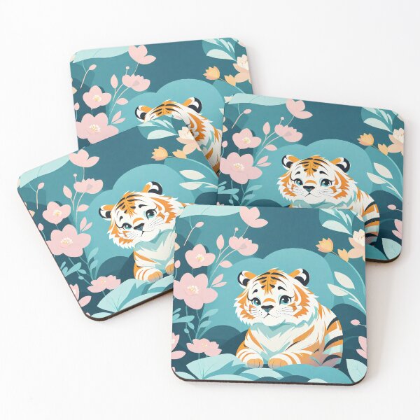 Item preview, 001 Cute Tiger Design designed and sold by Alexis Art Collection.