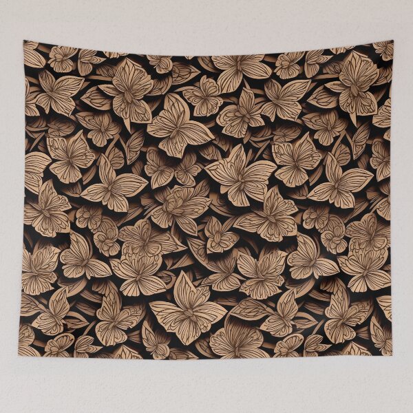 Item preview, Butterflies or flowers? designed and sold by WalterGomes.