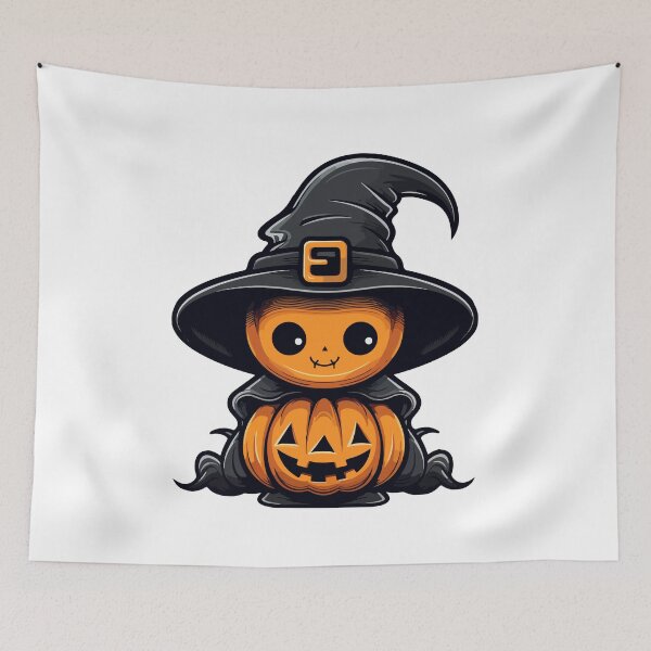 Item preview, Pumpkin Halloween Witch designed and sold by ChartGifts.