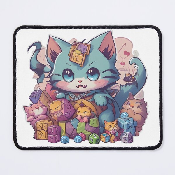 Item preview, DnD Cat Inspired designed and sold by JUSSTPRINT.