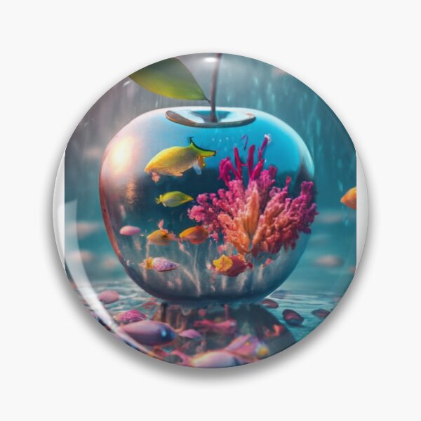Item preview, Glass apple designed and sold by veeaiart.