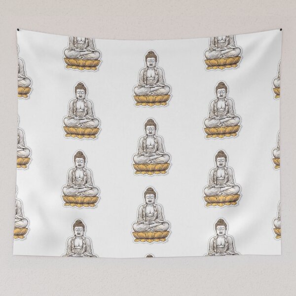 Item preview, Golden Buddha, Digital Art, buddha Modern art 3D designed and sold by MartynGrey.