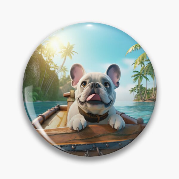 Item preview, French Bulldog Voyage designed and sold by BigSplashDesign.