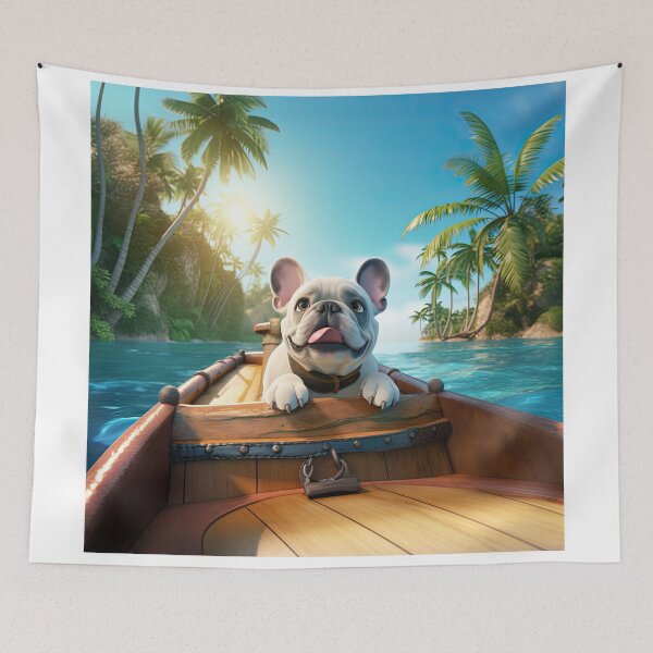 Item preview, French Bulldog Voyage  designed and sold by BigSplashDesign.