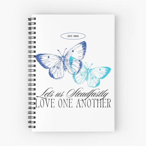 Item preview, Let us Steadfastly Love One Another - Butterflies  designed and sold by Jenna Cage.