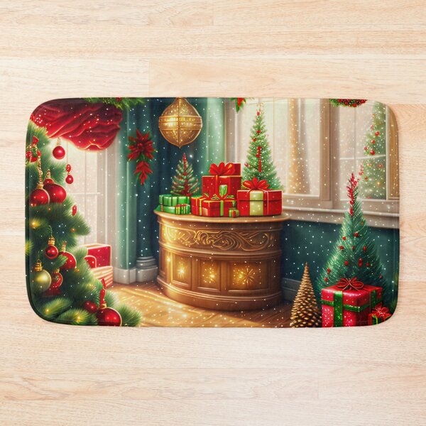 Item preview, Festive decorated room, traditional Christmas designed and sold by MarionsArt.