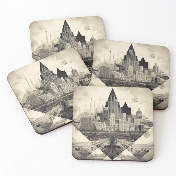 Item preview, Motor City Mirage: Detroit’s Surreal Triangle Landscape designed and sold by FairX.