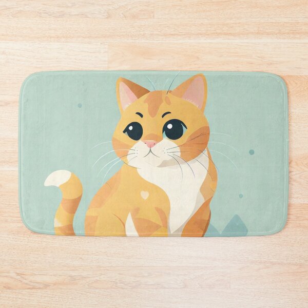 Item preview, 001 Cute Orange Cat designed and sold by Alexis Art Collection.