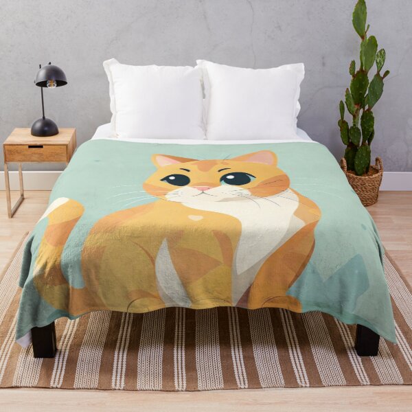 Item preview, 001 Cute Orange Cat designed and sold by Alexis Art Collection.