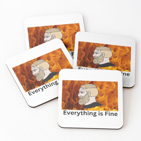 Item preview, Everything is Fine designed and sold by Gooon26.
