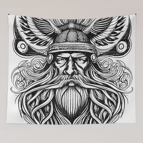 Item preview, Viking Warrior #5 designed and sold by SteadyRolling.