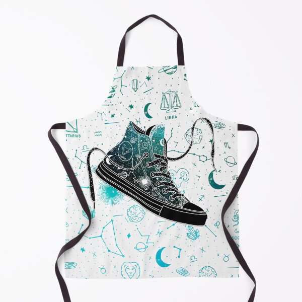 Item preview, Taurus high tops - Space canvas designed and sold by MickeyEdwards.