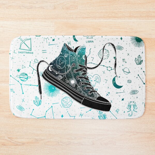 Item preview, Taurus high tops - Space canvas designed and sold by MickeyEdwards.