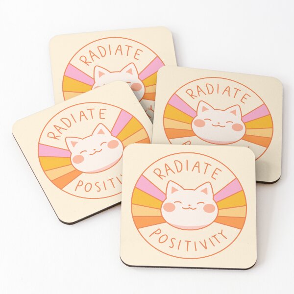 Item preview, Radiate Positivity Cat designed and sold by Chanaika4.