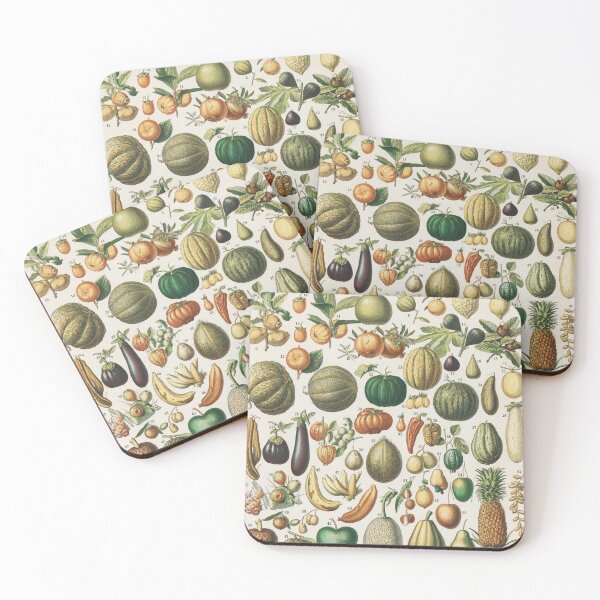 Item preview, Vintage Chart of Fruit and Vegetables | P396 designed and sold by Piccolo Fiore Prints.