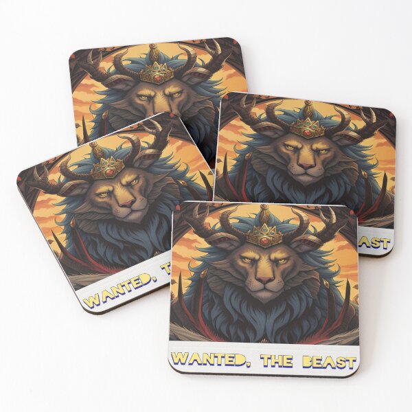 Item preview, Wanted, The Beast designed and sold by DreamistStore.