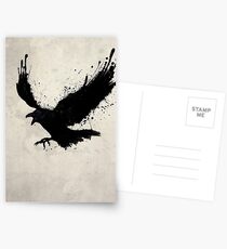 Raven Postcards